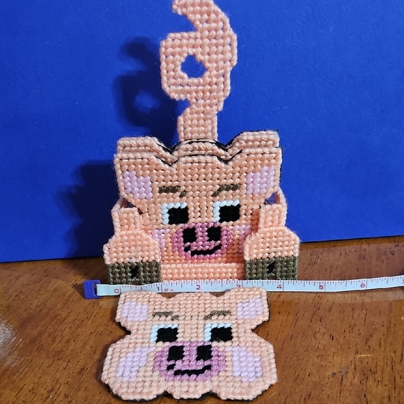 Handmade Pig Coasters Set - Picture 1 of 5